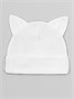 Чепчик (шапочка) детская AMAROBABY Fashion Cat, молочный AB-OD22-NE16FCa1/33-38