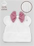 Чепчик (шапочка) детская AMAROBABY Fashion Mini, молочный AB-OD22-NE16FMi1/33-38