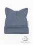 Чепчик (шапочка) детская AMAROBABY Nature essence cat, серый AB-OD22-NE16Ca/11-38