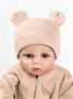 Чепчик (шапочка) детская AMAROBABY Nature essence bear, бежевый AB-OD22-NE16Be1/03-38