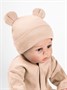 Чепчик (шапочка) детская AMAROBABY Nature essence bear, бежевый AB-OD22-NE16Be1/03-38