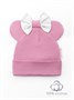 Чепчик (шапочка) детская AMAROBABY Nature essence mini, розовый AB-OD22-NE16Mi1/06-38