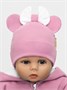 Чепчик (шапочка) детская AMAROBABY Nature essence mini, розовый AB-OD22-NE16Mi1/06-38