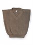 Жилет для девочки Amarobaby KNIT, бежевый AB-OD21-KNIT10/03-122