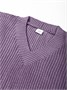 Жилет для девочки Amarobaby KNIT, сиреневый AB-OD21-KNIT10/17-122