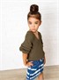 Свитер для девочки Amarobaby KNIT, бежевый AB-OD21-KNIT2601/03-122