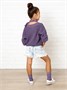 Свитер для девочки Amarobaby KNIT, сиреневый AB-OD21-KNIT2601/17-122