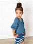 Свитер для девочки Amarobaby KNIT, голубой AB-OD21-KNIT2601/19-122