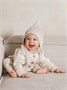 Шапка детская вязаная Amarobaby Pure Love Elf, демисезонная, молочный AB-OD22-PLEl16/33-38