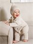 Шапка детская вязаная Amarobaby Pure Love Elf, демисезонная, молочный AB-OD22-PLEl16/33-38