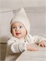 Шапка детская вязаная Amarobaby Pure Love Elf, демисезонная, молочный AB-OD22-PLEl16/33-38