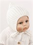 Шапка детская вязаная Amarobaby Pure Love Elf, демисезонная, молочный AB-OD22-PLEl16/33-38
