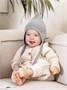 Шапка детская вязаная Amarobaby Pure Love Elf, демисезонная, серый AB-OD22-PLEl16/11-38