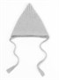Шапка детская вязаная Amarobaby Pure Love Elf, демисезонная, серый AB-OD22-PLEl16/11-38