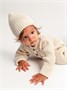 Шапка детская вязаная Amarobaby Pure Love Tot, демисезонная, молочный AB-OD22-PLT16/33-38