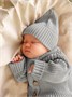 Шапка детская вязаная Amarobaby Pure Love Tot, демисезонная, серый AB-OD22-PLT16/11-38