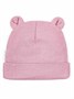 Чепчик (шапочка) детская AMAROBABY Fashion bear, розовый AB-OD22-NE16FBe1/06-38