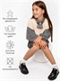 Жилет для девочки Amarobaby KNIT, молочный AB-OD21-KNIT10/33-122