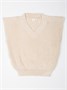 Жилет для девочки Amarobaby KNIT, молочный AB-OD21-KNIT10/33-122
