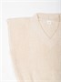 Жилет для девочки Amarobaby KNIT, молочный AB-OD21-KNIT10/33-122