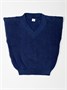 Жилет для девочки Amarobaby KNIT, синий AB-OD21-KNIT10/20-122