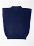 Жилет для девочки Amarobaby KNIT, синий AB-OD21-KNIT10/20-122