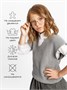 Жилет для девочки Amarobaby KNIT, серый AB-OD21-KNIT10/11-122