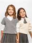 Жилет для девочки Amarobaby KNIT, серый AB-OD21-KNIT10/11-122