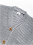 Кардиган детский Amarobaby KNIT, серый AB-OD21-KNIT19/11-122