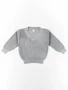 Свитер для девочки Amarobaby KNIT, серый AB-OD21-KNIT2601/11-122