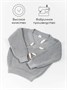 Свитер для девочки Amarobaby KNIT, серый AB-OD21-KNIT2601/11-122