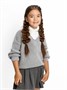 Свитер для девочки Amarobaby KNIT, серый AB-OD21-KNIT2601/11-122