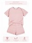 Костюм детский Amarobaby JUMP (футболка,шорты) пудровый AB-OD21-JUMP2201/27-92