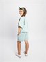 Костюм детский Amarobaby JUMP (футболка,шорты), мятный AB-OD21-JUMP2201/32-92