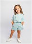 Костюм детский Amarobaby JUMP (футболка,шорты), мятный AB-OD21-JUMP2201/32-92