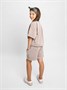Костюм детский Amarobaby JUMP (футболка,шорты), бежевый AB-OD21-JUMP2201/03-92