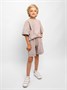 Костюм детский Amarobaby JUMP (футболка,шорты), бежевый AB-OD21-JUMP2201/03-92