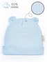 Чепчик (шапочка) детская AMAROBABY Fashion bear, голубой AB-OD22-NE16FBe1/19-38