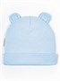 Чепчик (шапочка) детская AMAROBABY Fashion bear, голубой AB-OD22-NE16FBe1/19-38