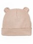 Чепчик (шапочка) детская AMAROBABY Fashion bear, бежевый AB-OD22-NE16FBe1/03-38