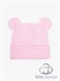 Чепчик (шапочка) детская AMAROBABY Nature essence bear, розовый AB-OD22-NE16Be1/06-38