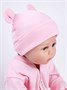Чепчик (шапочка) детская AMAROBABY Nature essence bear, розовый AB-OD22-NE16Be1/06-38