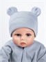 Чепчик (шапочка) детская AMAROBABY Nature essence bear, серый AB-OD22-NE16Be1/11-38