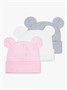 Чепчик (шапочка) детская AMAROBABY Nature essence bear, серый AB-OD22-NE16Be1/11-38