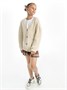 Кардиган детский Amarobaby KNIT, молочный AB-OD21-KNIT19/33-98