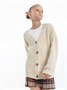 Кардиган детский Amarobaby KNIT, молочный AB-OD21-KNIT19/33-98
