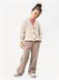 Кардиган детский Amarobaby KNIT, молочный AB-OD21-KNIT19/33-98