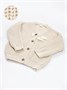 Кардиган детский Amarobaby KNIT, молочный AB-OD21-KNIT19/33-98