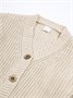 Кардиган детский Amarobaby KNIT, молочный AB-OD21-KNIT19/33-98