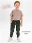 Костюм детский Amarobaby JUMP (футболка,брюки), бежевый/хаки AB-OD21-JUMP22/0326-92